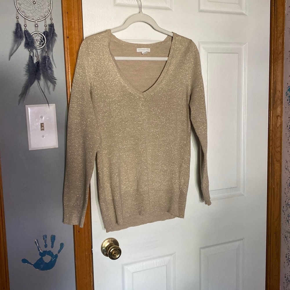 New York & Co. Metallic Sweater